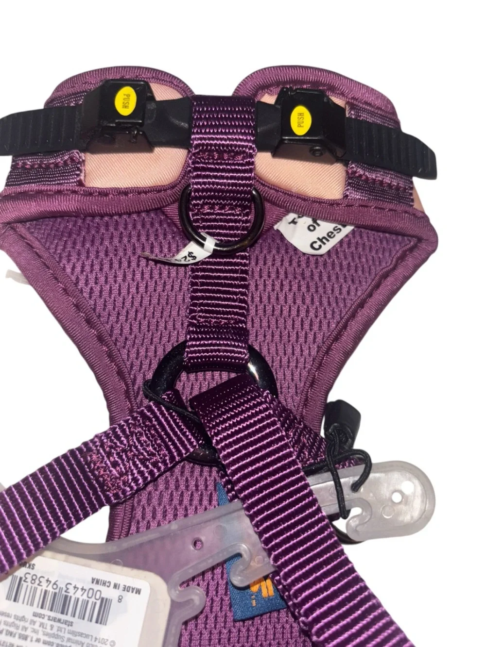 Star Wars Purple and Pink Small Pet Harness with Gold Accent